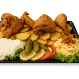 19- Halbes Brosted-Hähnchen